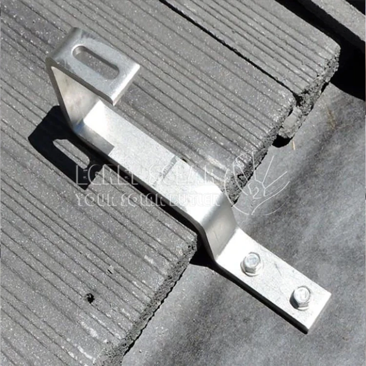 SUS304 Roof Hook Solar Panel Mounting Plain PV Solar Bracket Hooks ...