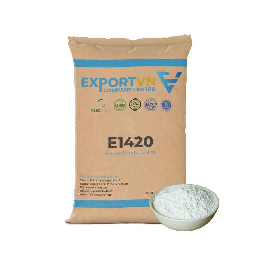 Hot Swelling Starch Ins1420 Glutenfree E1442 For Ice Cream