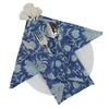 Prussian Blue & White