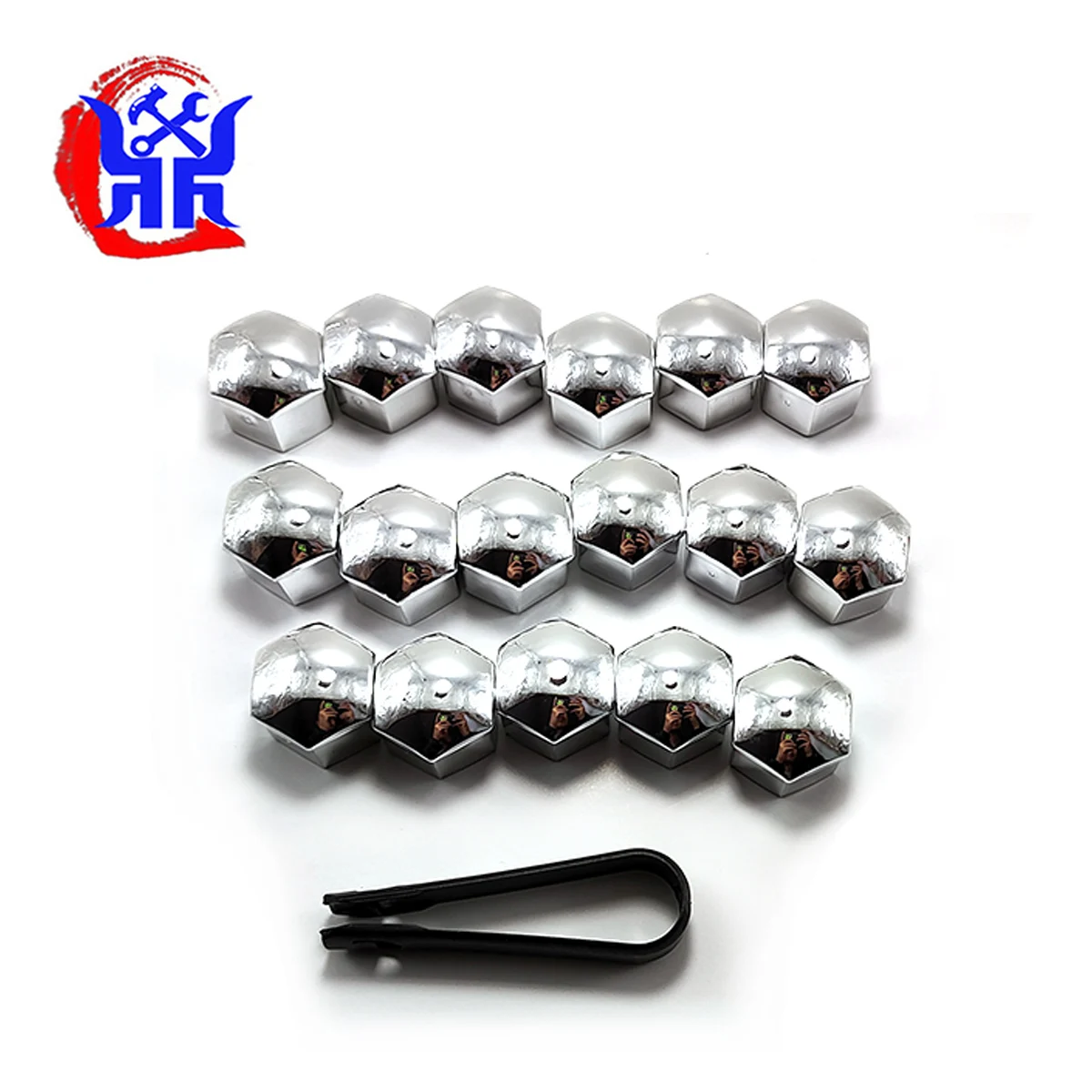 20 Pcs Wheel Lug Nut Covers Bolt Caps,21mm Universal Car Tire - View #4