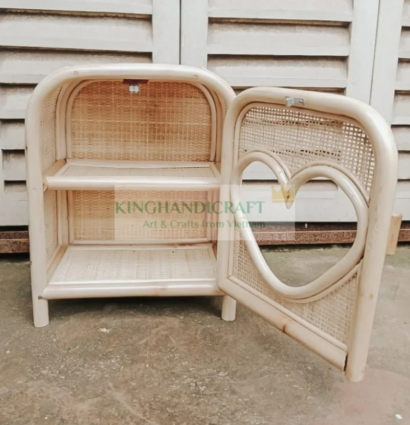 Heart Shape Door Rattan Doll For Multi Purpose Doll Accessories