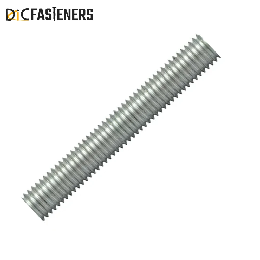 Din Standard Galvanized Threaded Rod Fasteners Supplier At Reasonable