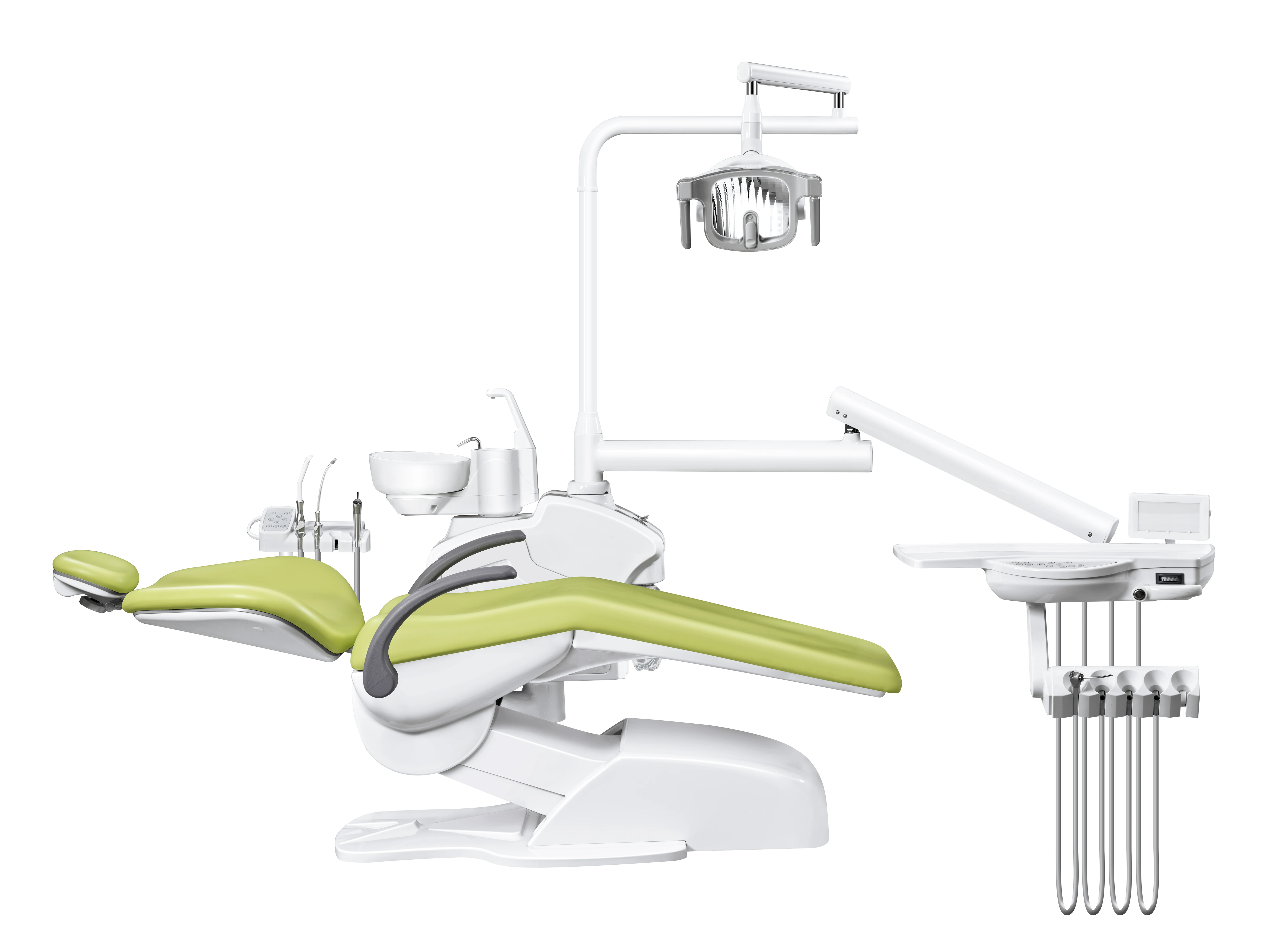 Fast Delivery and Low Price EXW Price Foshan Sterilized Dental Unit Dental Chair With Auxiliary Operation Control