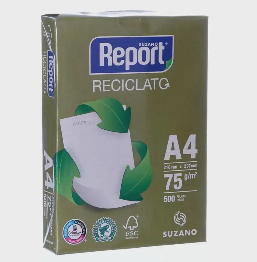 Report Reciclato A4 75g/m Copy Papers For Sale Wholesale Rate A4 Copy ...
