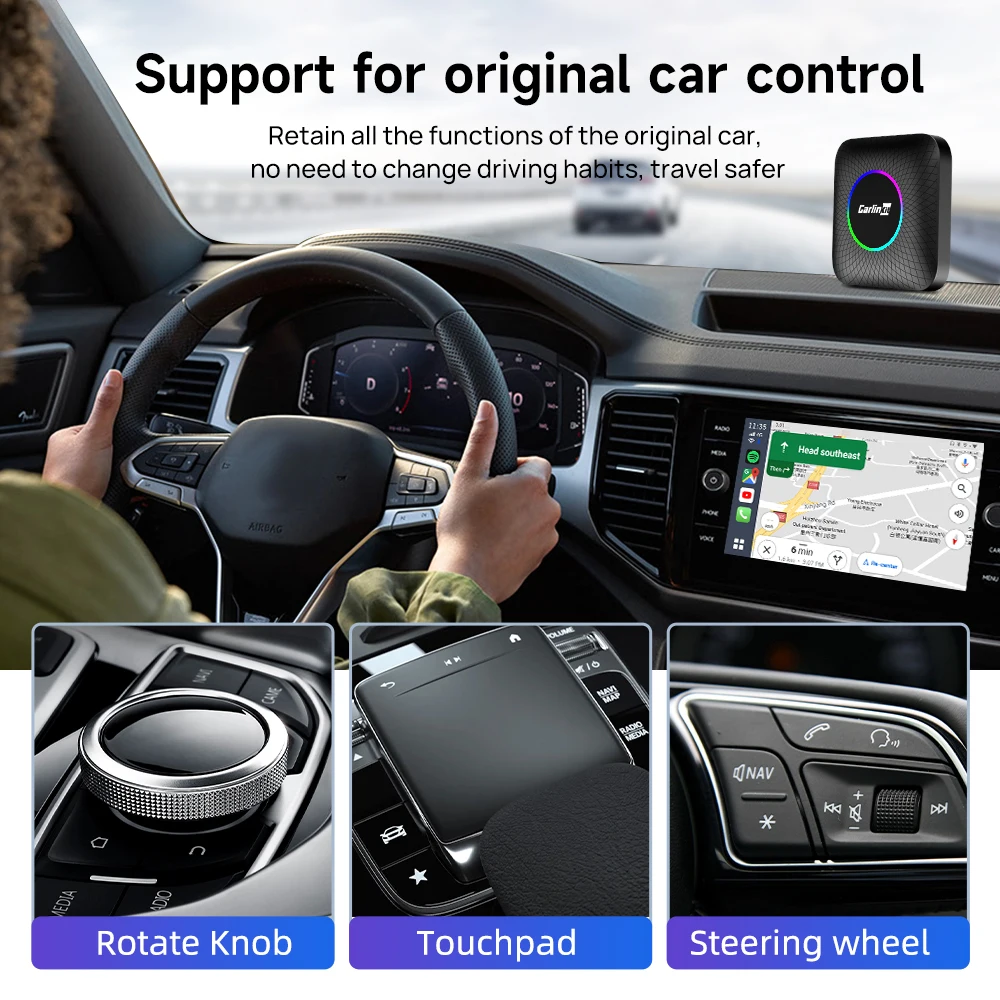 カーナビ CarlinKit Tbox Ambient Carlinkit Cpc200-Tbox Ambient USB (8+128G) - Android 13