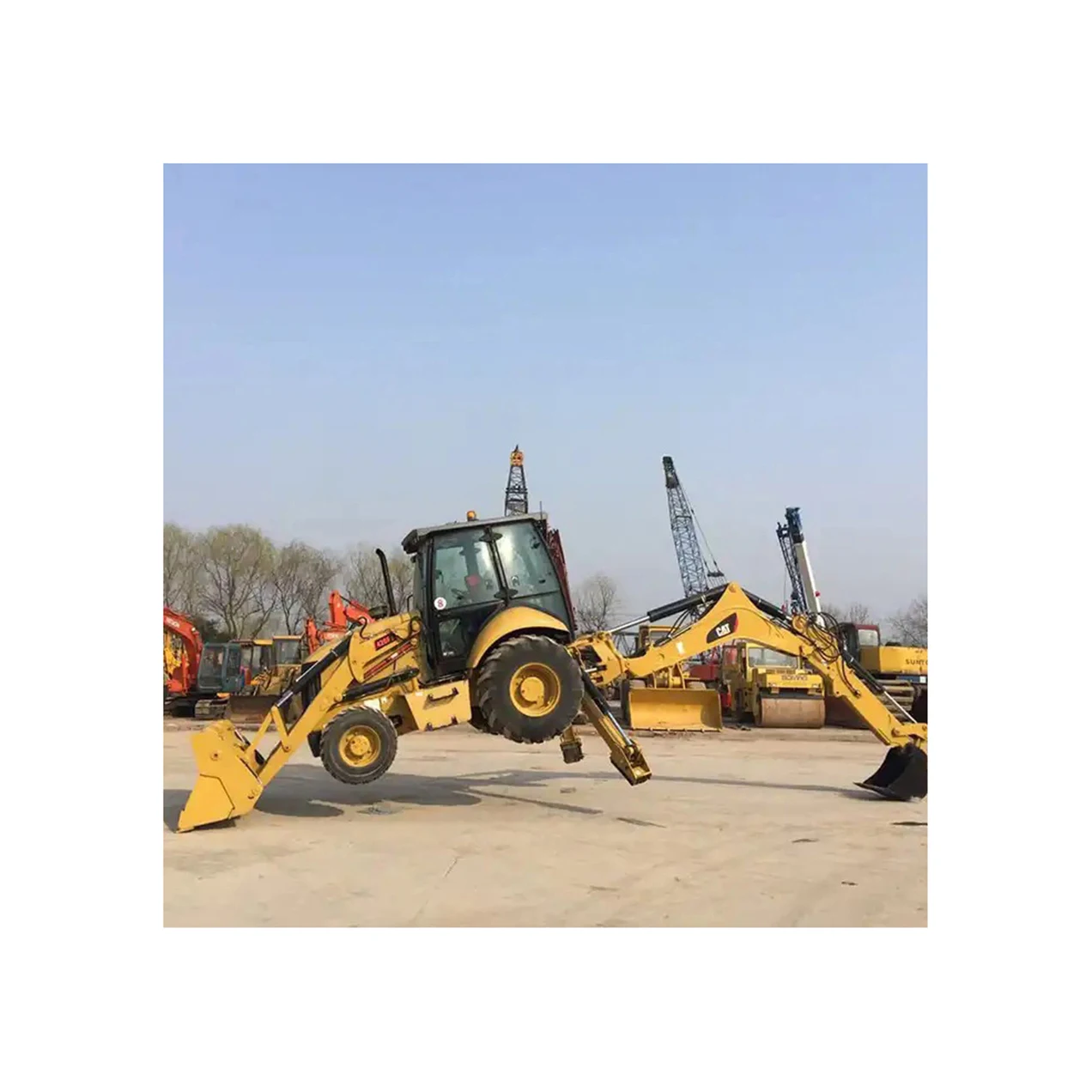 Used Caterpillar 420f Backhoe Loader 4x4 Used Cat 420f 420e Backhoe ...