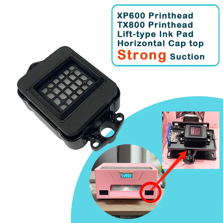 New Cleaning Pad Head Ink Pad Xp600 Tx800 Cap Top Print Head Ink Absorbent Pad for  Eco Solvent/DTF/UV Printing Shops supplier