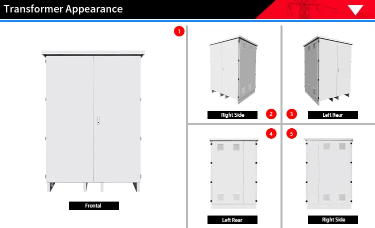 Outdoor Photovoltaic Transformer IP54 800kva Solar PV Transformer 700KVA 900KVA 1000KVA