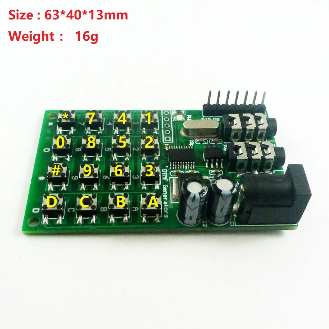 Ae11a04 Dtmf Audio Generator Encoder Transmitter Module Dialing ...