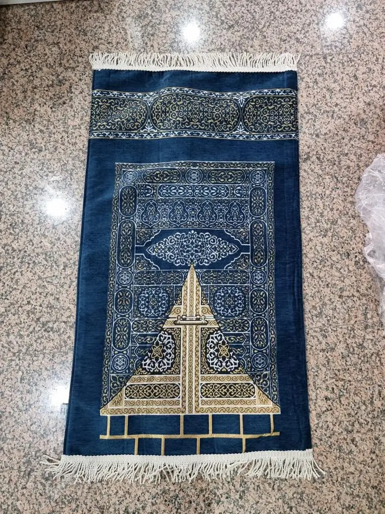 Prayer Mat Islamic Mat Muslim Rug Velvet Ramadan Adha Eid Gift Turkish
