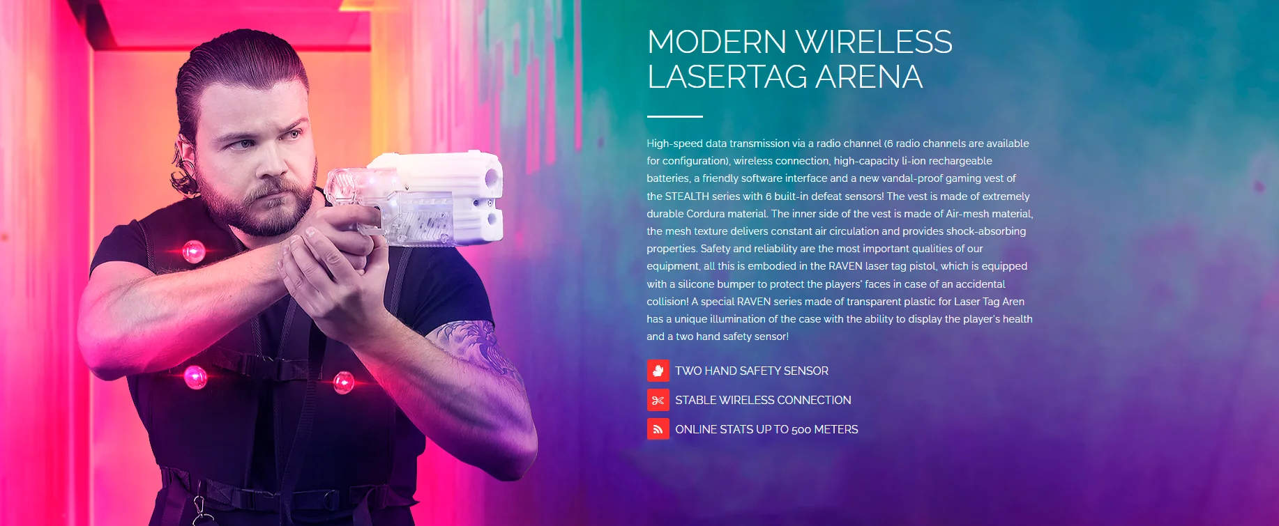 Infrared Laser Gun Toy With Vest Or Headband Sensor Battle Game