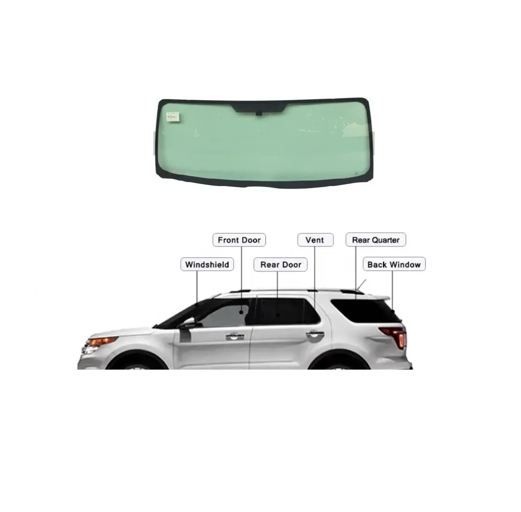 Front Windshield Screen  DQ12330 SW/RH/X   MUSTANG CONVERTIBLE  Front Windshield Side Window Rear Glass Back Windshield