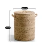 Tall basket with lid