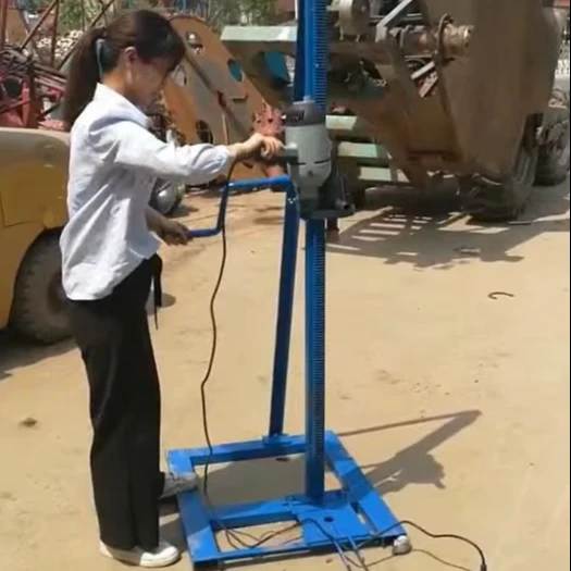 Portable Small Electric Automatic Convenient Rotary 60 Meters Depth Home Use Water Well Drilling Machine