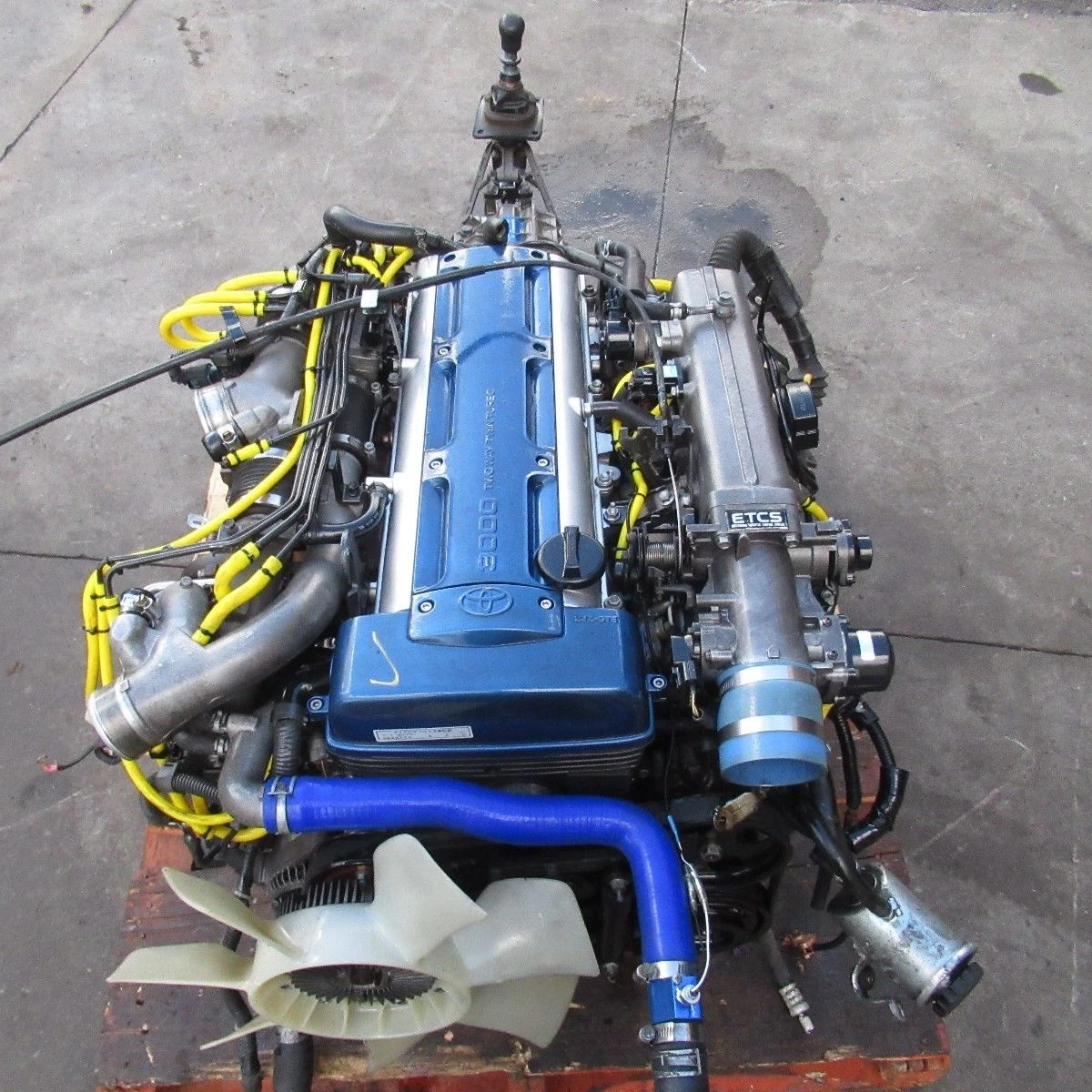 Motor Supra 2JZ GTE Twin Turbo Usado com Transmissão V161 2001-2010