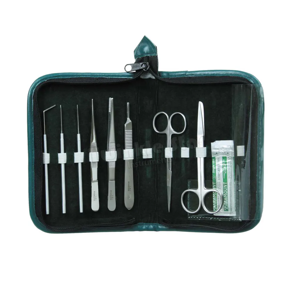 Dissecting Surgical Instruments Kit Of 6 Pieces For Medical Student ...