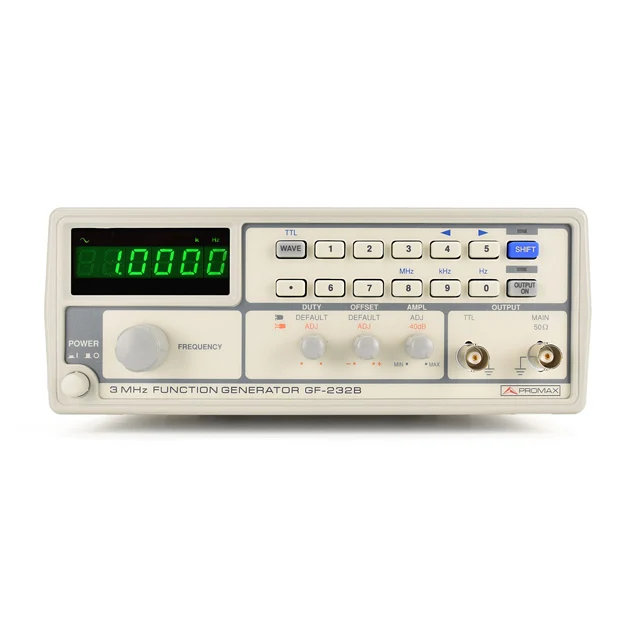 High resolution precise accurate DDS 3 MHz function generator TTL