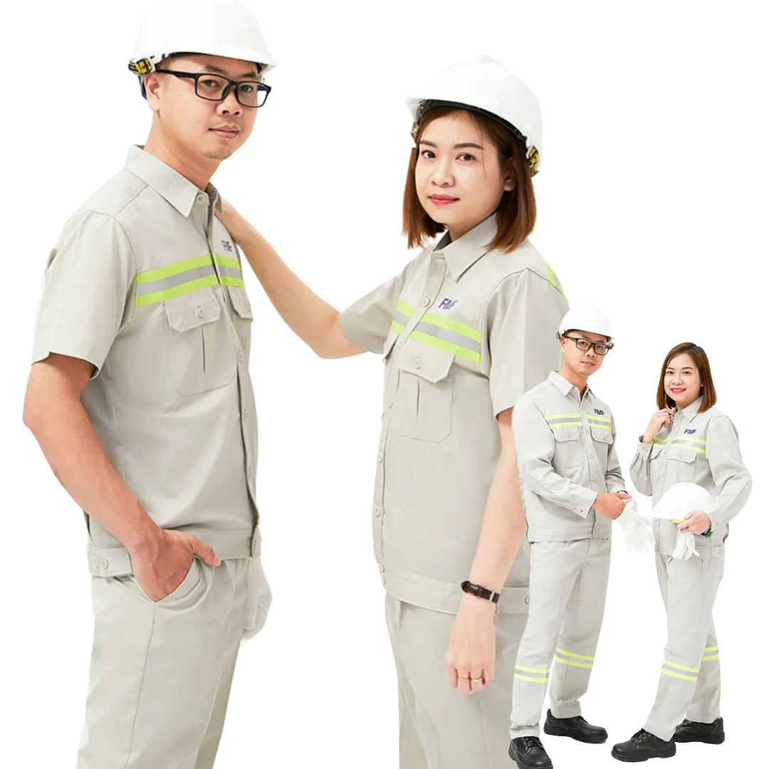 HIGH QUALITY Work Uniform Short Sleeve Car Wash/Welding/worksuits/driver/pants Workwear Uniform Breathable - FMF Uniform Factory