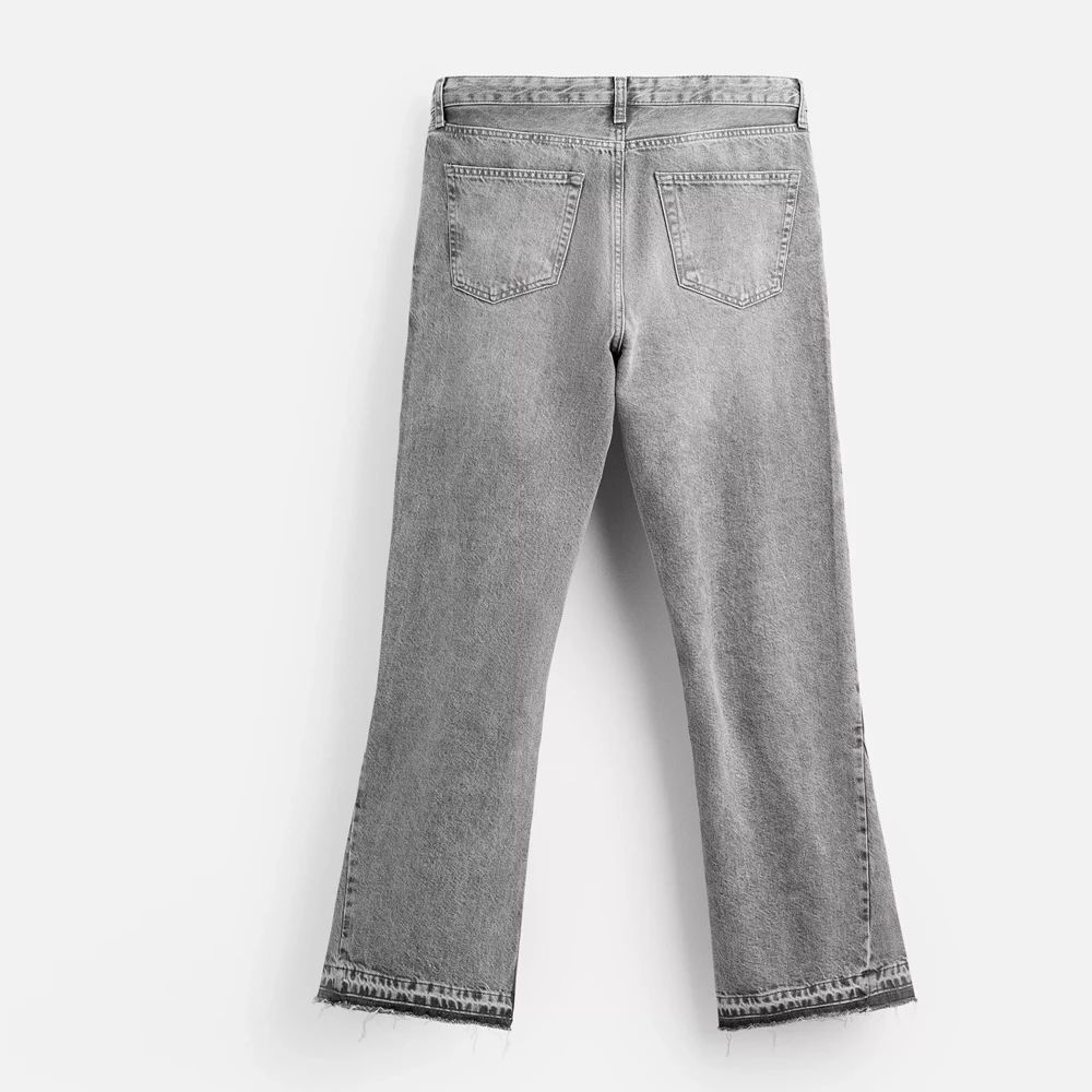 2025 Cheap Price Smart Look Flared Fit Denim Jeans Pant for Men / Premium Quality Casual & Street Wear Men's Denim Jeans Pant