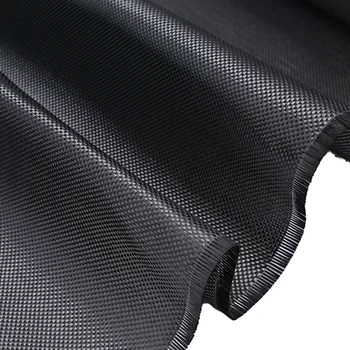 High Quality Fire Prevention Smooth Customizable Carbon Fiber Cloth Fabric