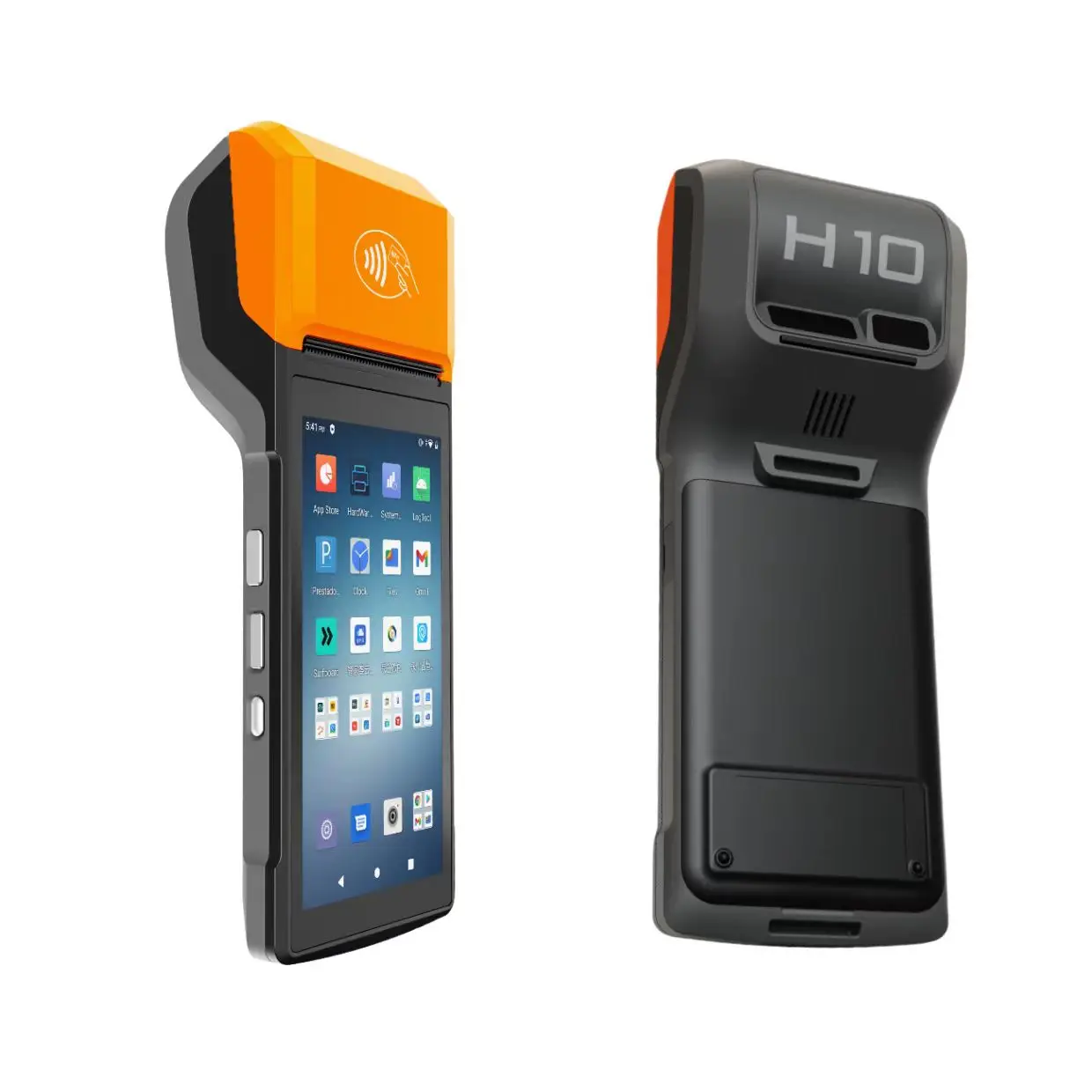 H10S Android 13 OS Touch Screen Handheld Point of Sale Pos Terminal Machine with Receipt Printer QR Barcode Scanner