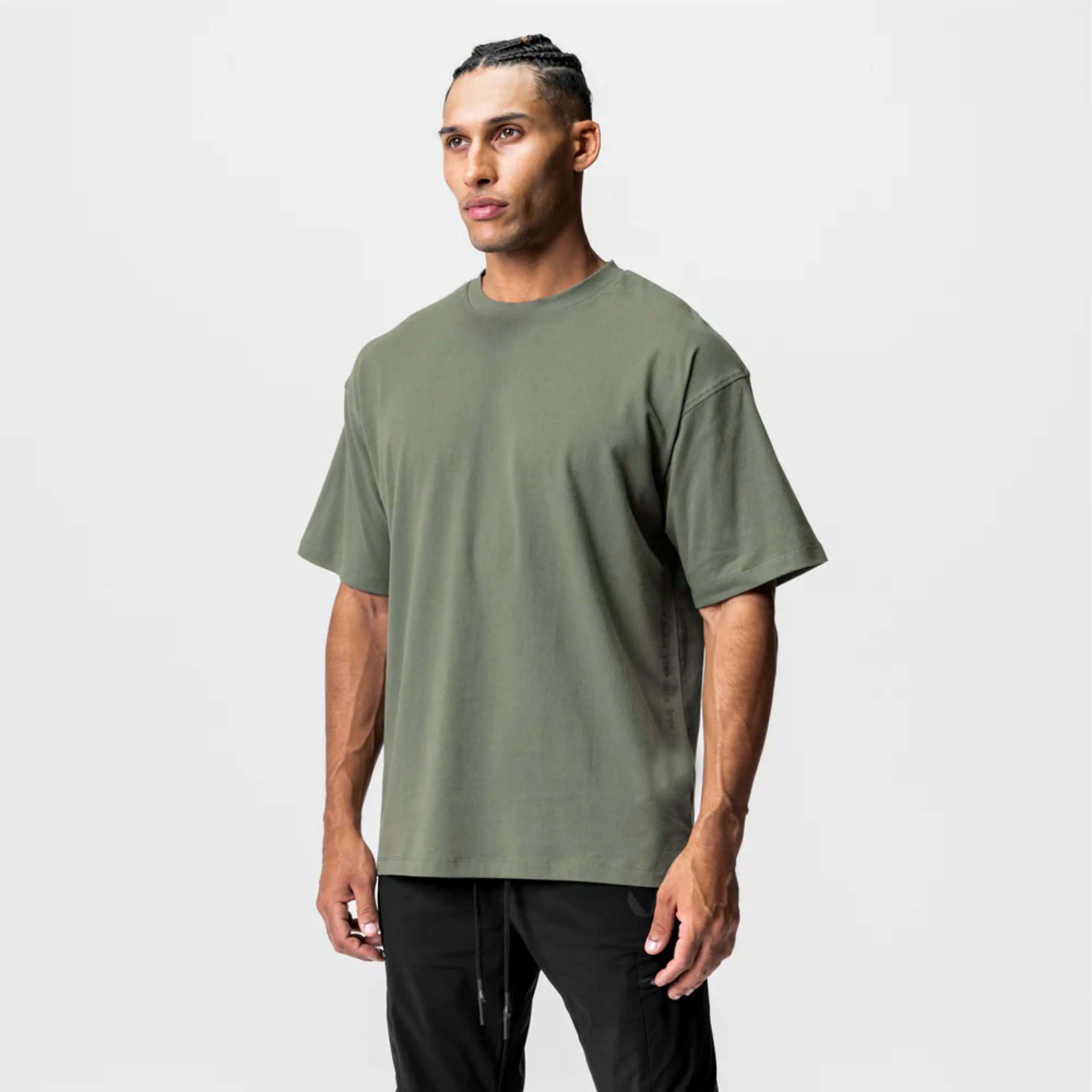 OEM Trendy Men's Oversized T-Shirt Perfect for Urban Fashion and  Comfortable Everyday Wear - Main Image