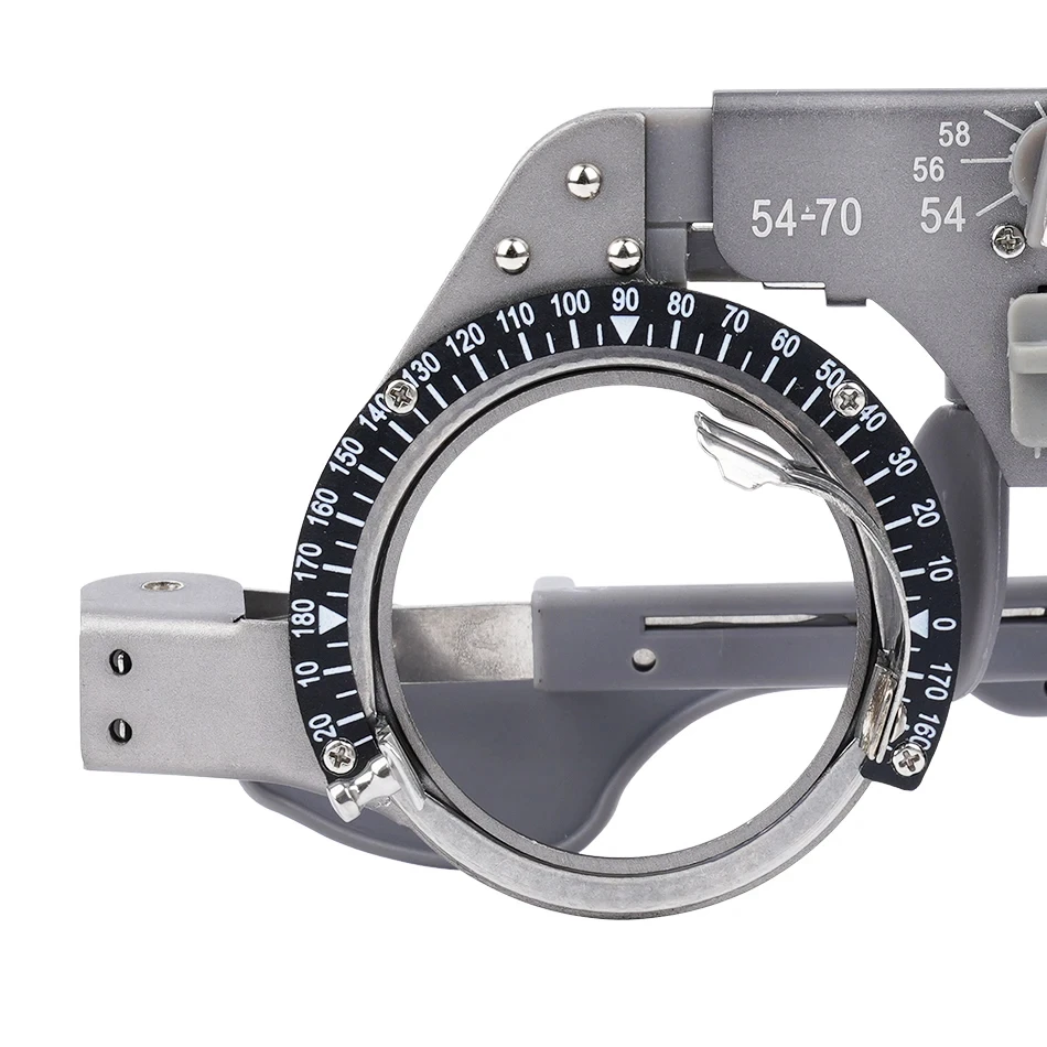 Direct Sale Ophthalmic Equipment Optical Trial Frame Adjustable PD 54-70mm Pure Titanium Material Light Weight Durable Model