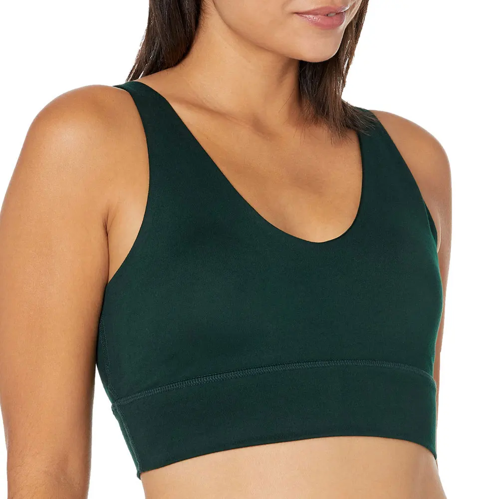 Custom Logo Solid Color Women Sports Bra Wholesale Superb Quality Plain