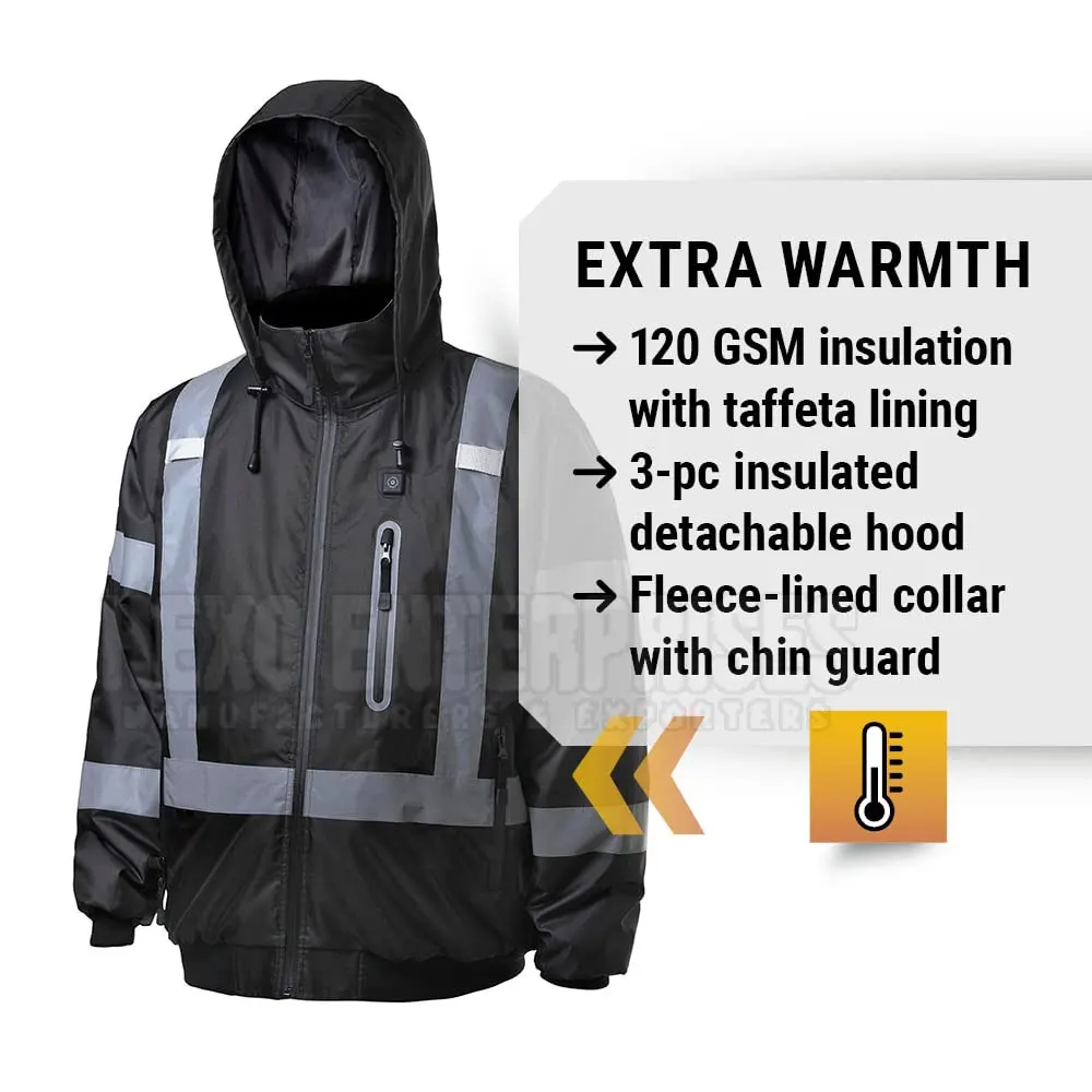 Workwear Customized Design Safety High Vis Jacket Pakistan Manufacture Safety High Vis Jacket