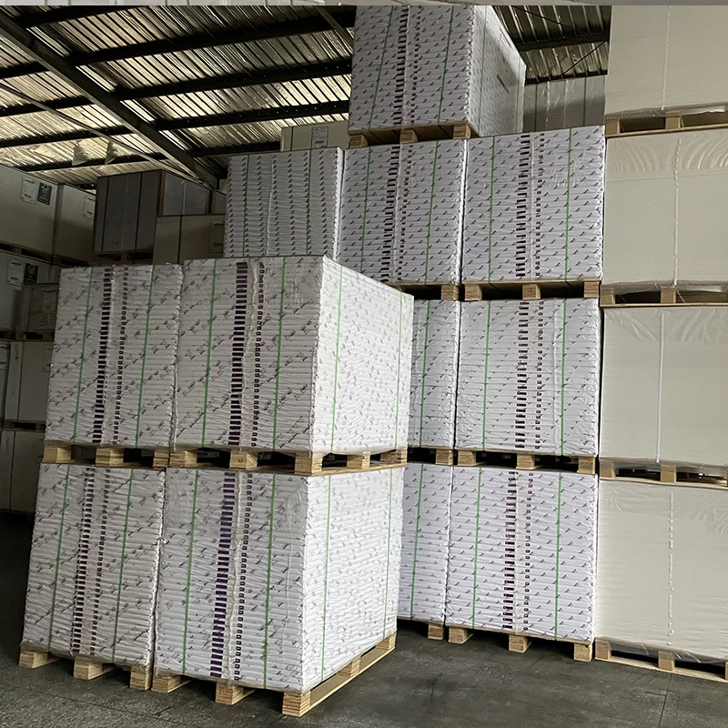 Coated Single Side Gloss Duplex Board 115-200gsm C2S in Roll Anti-Curl AA Grade 100% Wood Pulp for Gift & Craft