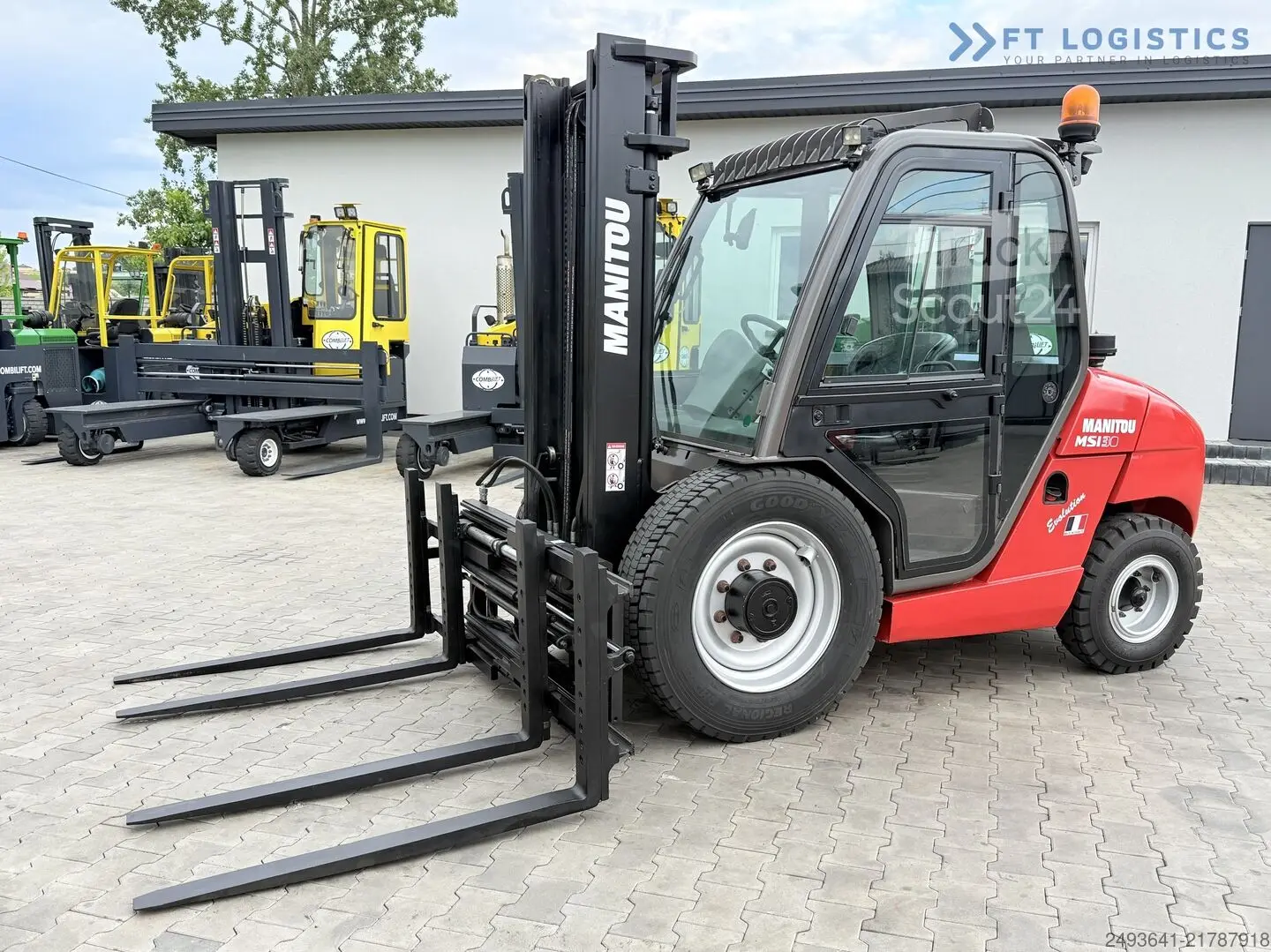 Electric Forklift 2.5 Ton 3 Ton 3.5ton Electric Forklift Truck Lift Height 3m 4m 4.5m Electric Forklifts