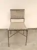 Corde en coton noir &amp; blanc, structure-noir