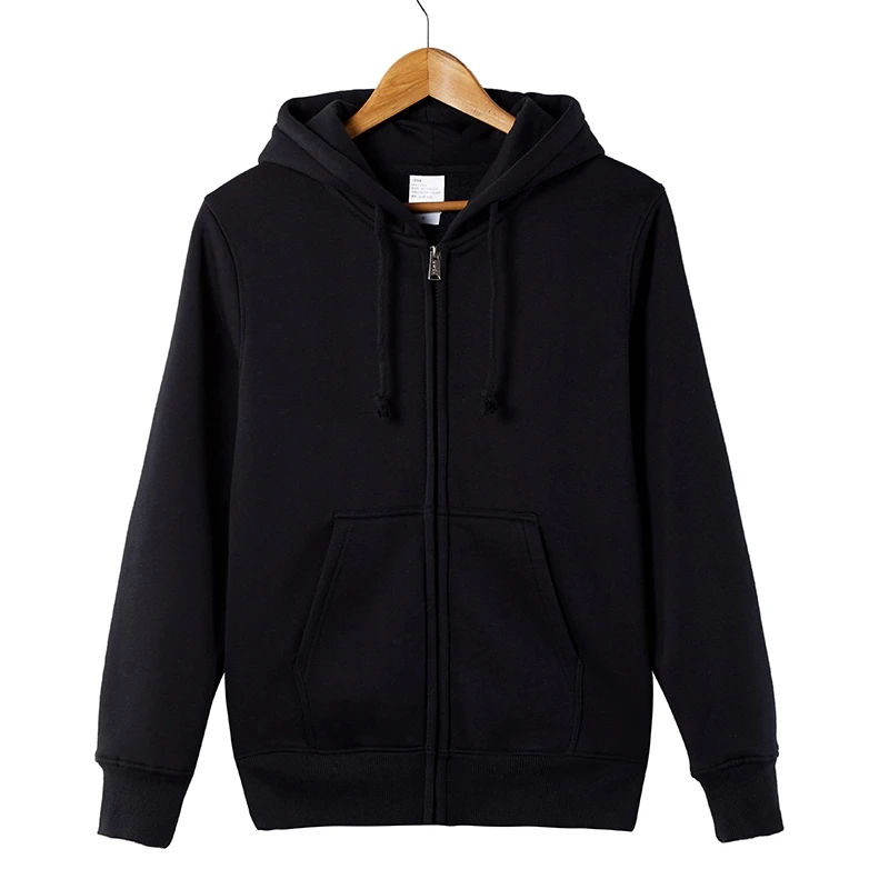 High Quality Men's Pullover Zip Up Breathable Hoodie Custom Color Logo ...
