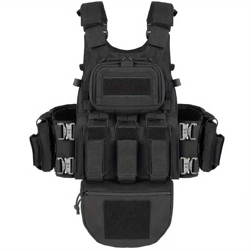 New Arrival System Plate Tactical Heavyweight Quick Release Carrier Tactical Airsoft Vest Multi Pocket Tactical Airsoft Vest