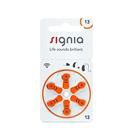 Battery High Quality & Lowest Price Signia Mercury Free Zinc air Hearing Aid Battery Battery Hearing Aid Hot Sale A13 New Stock