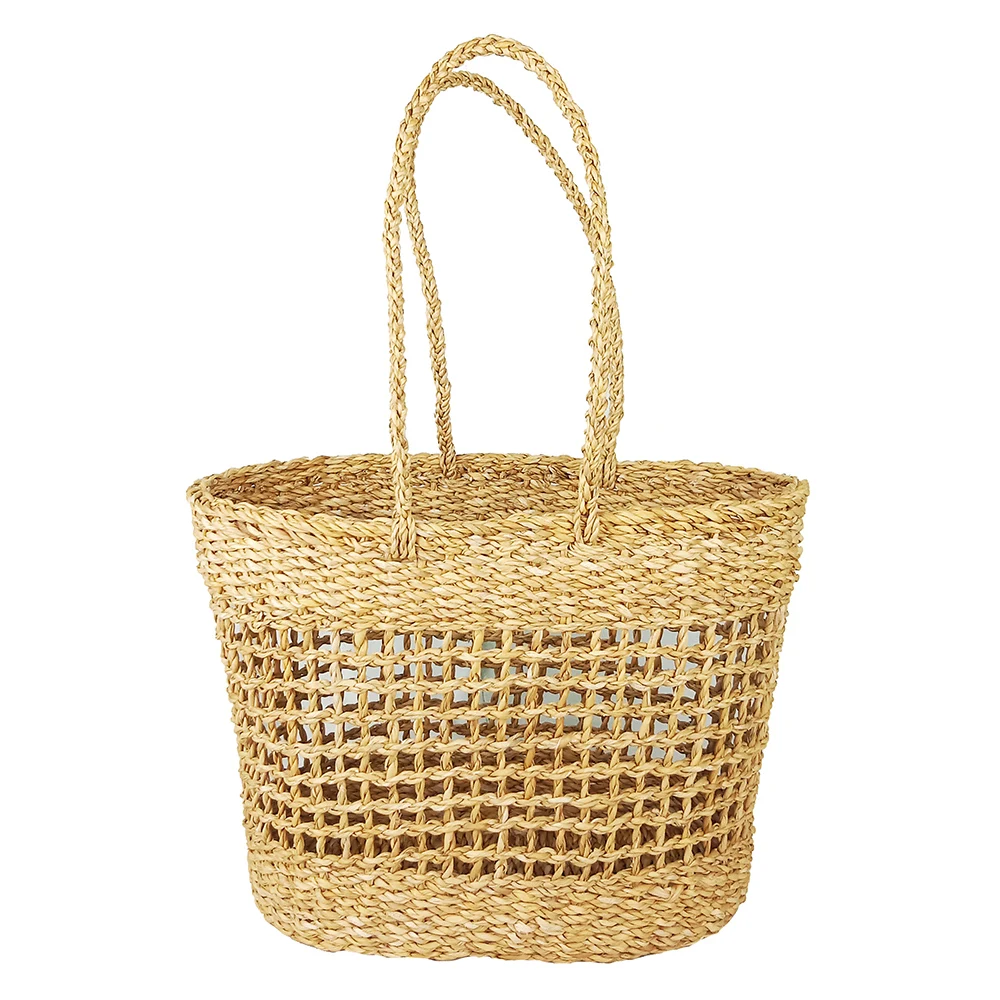 Seagrass/hogla/seagrass Fruits Basket/vegetable Basket Items Multi