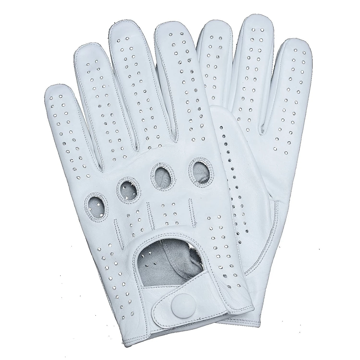 Мужские кожаные перчатки для