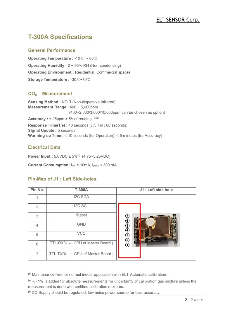 Good Price And High Quality Elt Sensor T-300a-3v Made In Korea It Is ...