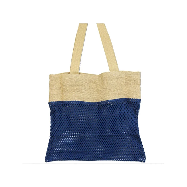 Sac à Provisions Réutilisable En Maille De Coton - Extensible, Lavable, Pour Fruits, Légumes, Plage, Shopping - 13