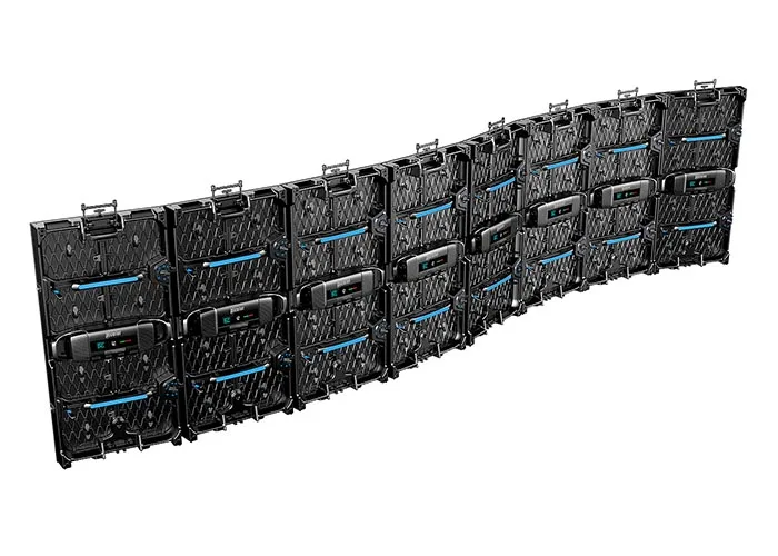 High Brightness 800nits IP43 Indoor LED Video Wall Rental Display with 500x500mm Panel Size