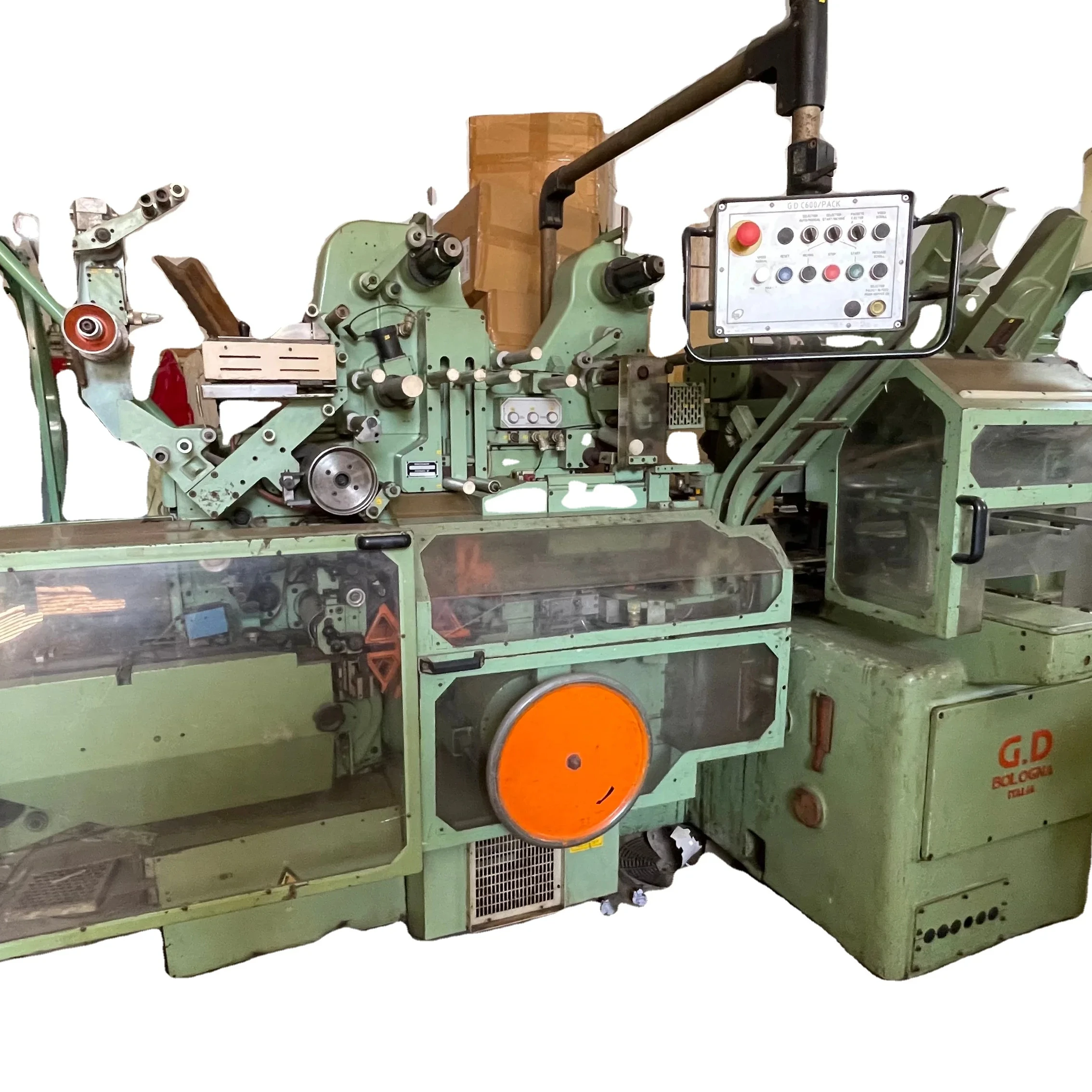 GD C-600 Electric Automatic Tobacco Manufacturing Machinery Cigarette  Wrapper and Boxer Machine for Plant Use