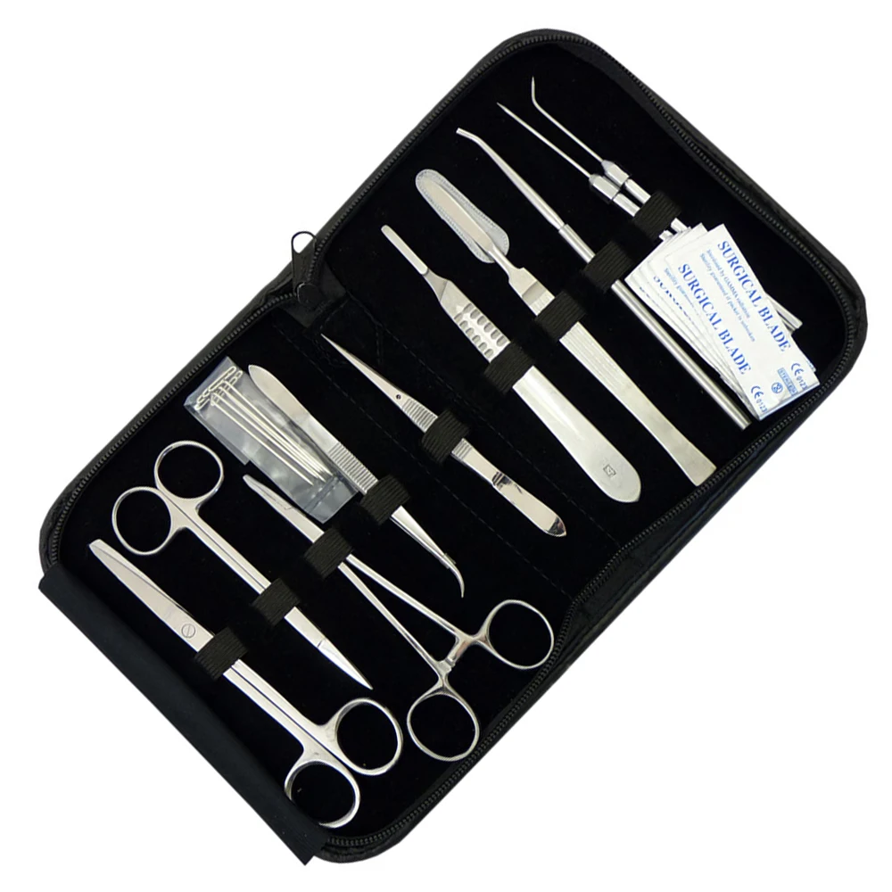 Premium Quality Students Surgical Kits With Needle Holder Forceps