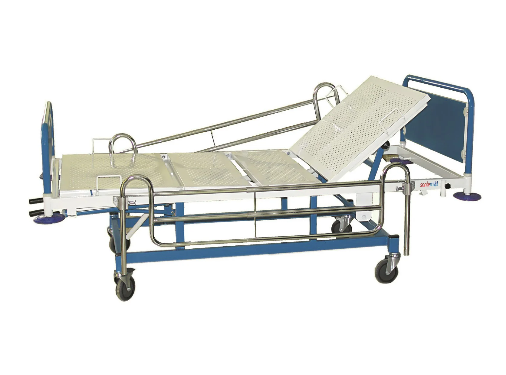 Mechanical Hospital Bed With Two Cranks - Buy Hospital Beds Medical ...