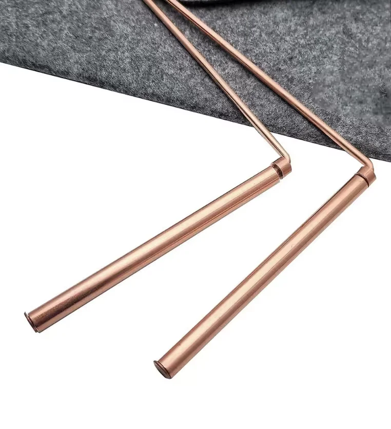Copper Spirit Hunter Dowsing Rod Divining Rods for Gold, Water, and Ghost Hunting Premium Copper Bars Product