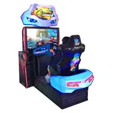 2 Players Outrun Arcade Machine Driving Simulator Arcade Racing Car ...