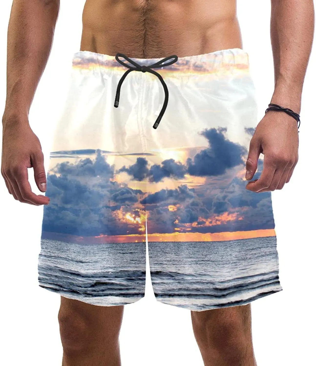 Custom Baggy Full Sublimation Graphic Logo Shorts Hawaii Men's Summer ...