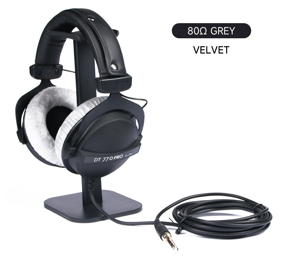 Professional Monitor Headphone Wired Stereo Headphones Recording Studio Equipment For Travel