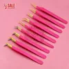 Hot Pink with  gold tip