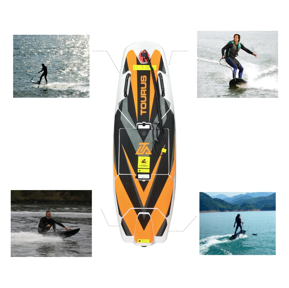 TOURUS Customized Jetsurf Electric Jet Surf Engine Carbon Fiber Board Electric Surfboard Factory Sales