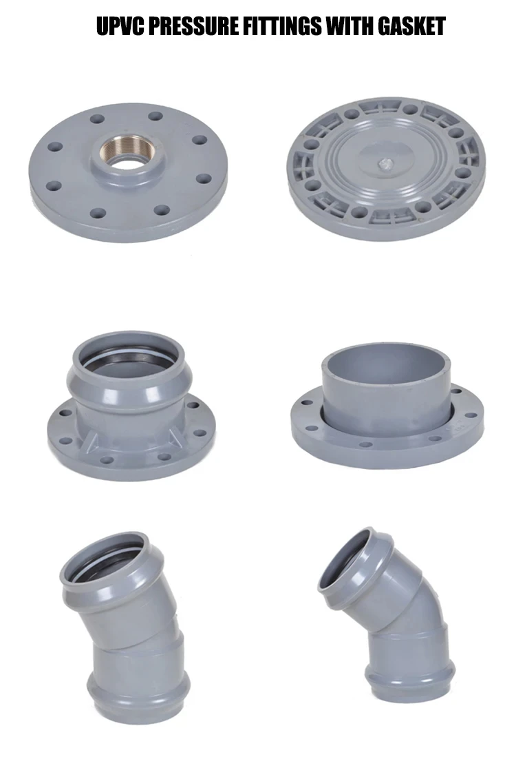 Upvc Pvc Plastic Pipe Fitting Blind Flange Adapterby Slm Vietnam 2023